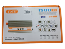 INVERSOR ELETRONICO 12VDC / 220V 1500W