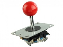 JOYSTICK ARCADE DE 8 POSICOES - BOLA VERMELHA