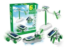 KIT EXPERIMENTOS SOLAR ROBO 6 EM 1 - BENSER