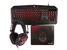 KIT TECLADO+MOUSE+PAD+FONE HOOPSON TPC051/050