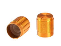 KNOB METALICO 6MM DOURADO