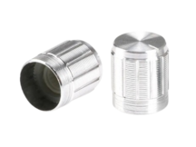 KNOB METALICO 6MM PRATA