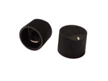 KNOB PRETO C/ PARAFUSO 19MM X 16MM