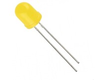 LED REDONDO 10MM AMARELO