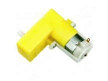 SHIELD MOTOR DC 3-6V EIXO SIMPLES 90 GRAUS C/CAIXA REDUÇÃO