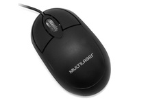 MOUSE OPTICO COM FIO USB BOX PRETO MULTILASER MF-100