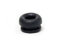 PASSA FIO BOLINHA 4MM PRETO