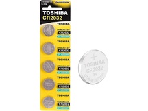 PILHA DE LITHIUM 3,0V CR 2032 TOSHIBA