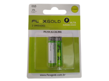 PILHA PEQUENA ALCALINA MOD.AAA 1,5V FLEX