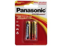 PILHA PEQUENA MOD AA 1,5V PANASONIC ALCALINA