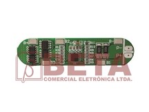 PLACA DE PROTECAO BMS P/4 BATERIAS LI-ION POLIMERO 16.8V