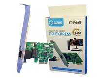 PLACA DE REDE PCI 10/100/GIGABIT LOTUS LT-P668