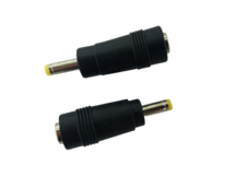 PLUG ADAPTADOR P-4 2,1MM FEMEA X 1,7MM/4MM MACHO (AMARELO)