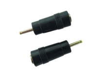 PLUG ADAPTADOR P-4 2,1MM FEMEA X 1MM/2,5MM MACHO (AMARELO)