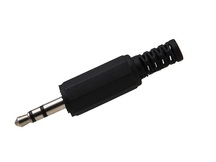 PLUG P-2 STEREO P/CABO PLASTICO