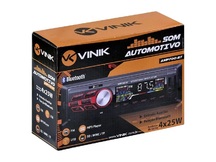 RADIO AUTOMOTIVO USB/SD/FM/AUX/BLUETOOTH VINIK AMP-700BT