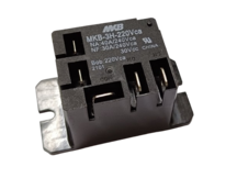 RELE C/1 CONTATO 220VDC-30AMP ( COM BASE ) MKB-3H-220VCA