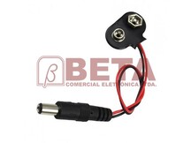 SHIELD CLIP BATERIA 9 VOLTS + PLUG P-4