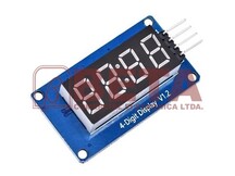 SHIELD DISPLAY 7 SEGMENTOS 4 DIGITOS TM-1637