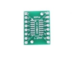 SHIELD ADAPTADOR SO16 PAD 2MM PARA DIP16 17.5X20.5MM