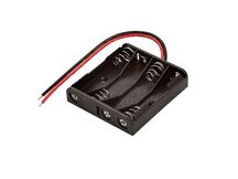 SUPORTE P/ 4 PILHAS PEQUENA TAM. AAA