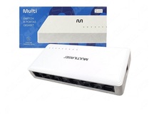 SWITCH 8 PORTAS MESA GIGABIT MULTILASER RE-608