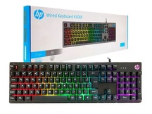 TECLADO GAMER HP K500F PRETO