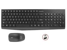 TECLADO+MOUSE SEM FIO USB PHILIPS SPT-6323B