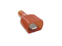 TERMINAL FASTON MACHO 0,25-1,5MM C/ISOLACAO TOTAL VERMELHO