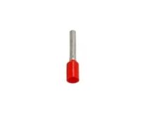 TERMINAL ILHOS ( TUBULAR ) C/ ISOLACAO VERMELHO 1MM