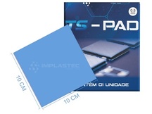 THERMAL PAD TS PAD 0.5MM 10CM X 10CM IMPLASTEC