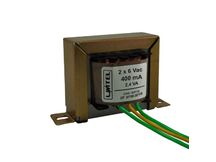 TRANSFORMADOR 06/0,4 (6+6V/400MAH - 2,4VA) UNITEL