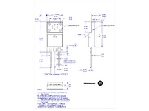 TRANSISTOR MOSFET FDPF 51N25 - ISOLADO