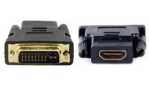 ADAPTADOR DVI(24+5)MACHO X HDMI FEMEA