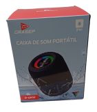 CAIXA DE SOM RGB A PROVA DAGUA 12W GRASEP D-G450