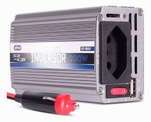 INVERSOR ELETRONICO 12V / 200W - 127V OU 220V KNUP KP-IN901