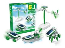 KIT EXPERIMENTOS SOLAR ROBO 6 EM 1 - BENSER