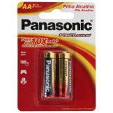 PILHA PEQUENA MOD AA 1,5V PANASONIC ALCALINA