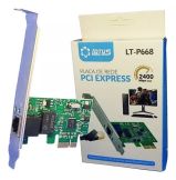 PLACA DE REDE PCI 10/100/GIGABIT LOTUS LT-P668