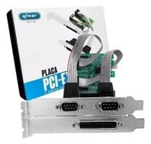 PLACA PCI 2 SERIAIS + 1 PARALELA KNUP KP-T105