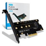 PLACA PCI-E P/SSD M2 NVME KNUP KP-AD135