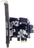 PLACA USB 3.0 PCI EXPRESS C/2 PORTAS + 19P DEX DP-23