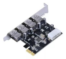 PLACA USB 3.0 PCI EXPRESS C/4 PORTAS COMTAC