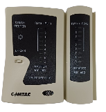 TESTADOR CABO RJ-11 / RJ-45 COMTAC